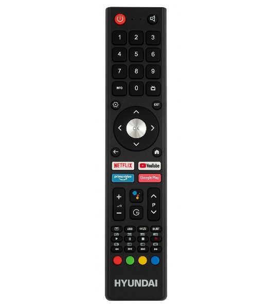 Телевизор Hyundai 55" H-LED55QBU7500 черный QLED UHD 60Hz Smart TV