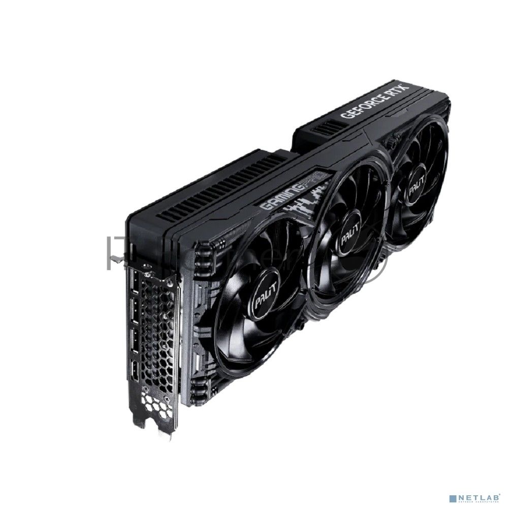 Видеокарта Palit GeForce RTX 5080 GamingPro V1, 16 GB GDDR7, 256 bit, 3xDisplayPort, HDMI, GPU 2617 MHz