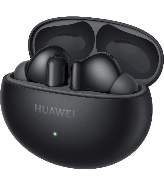 Наушники TWS Huawei FreeBuds 6i (Orca-T100) черный, внутриканальные, Bluetooth, активное шумоподавление, до 8 ч