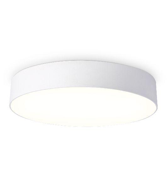 Потолочный светодиодный светильник Ambrella light FV5527 WH белый LED 45W 3000K D400*58 (Без ПДУ)