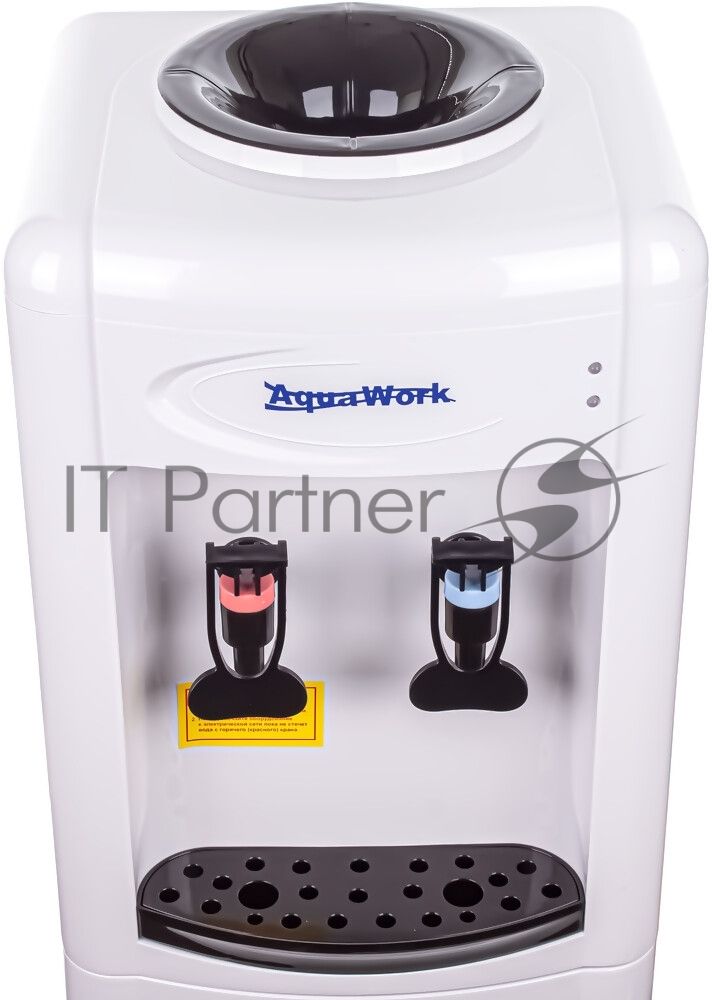 Кулер для воды Aqua Work 0.7LWR, верхняя загрузка, без нагрева, без охлаждения, белый