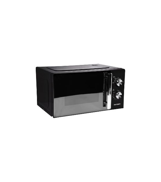 Микроволновая печь OURSSON MM2010/BL черный/серебристый, 20 л, 700 Вт, переключатели - поворотный механизм
