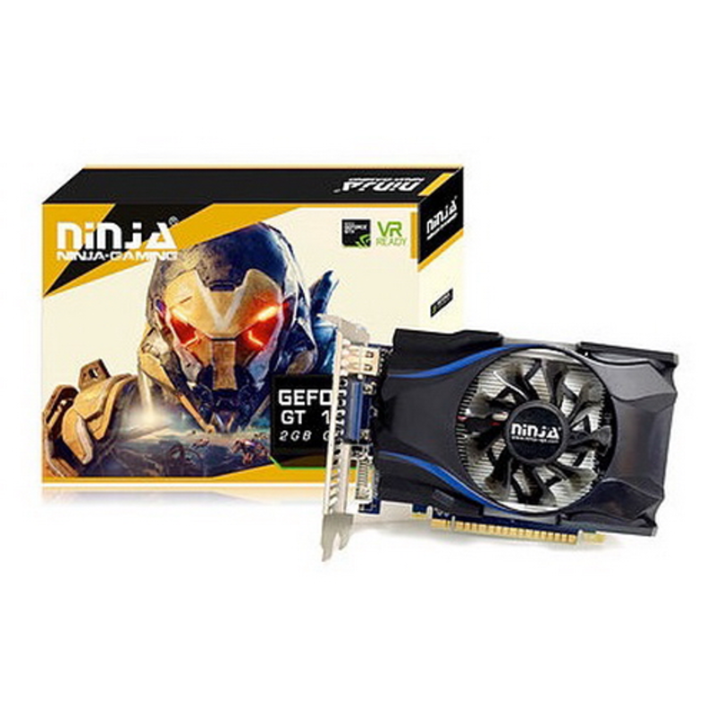 Видеокарта Sinotex Ninja, GT1030 (384SP) 2G 64BIT GDDR5 (Dual Link DVI-D/HDMI)PCIE,NK103FG25F RTL