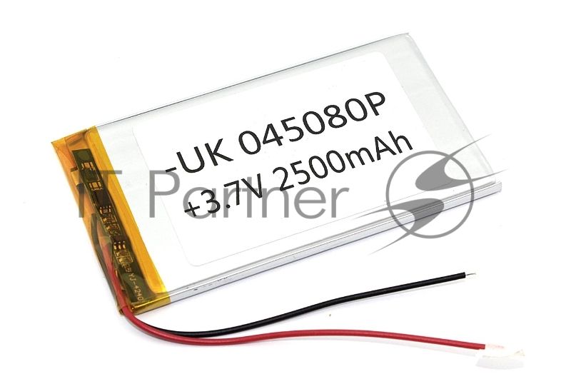 Портативный аккумулятор Li-Pol (батарея) 4*50*80мм 2pin 3.7V/2500mAh