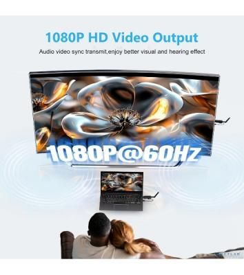 Беспроводной удлинитель ORIENT VE059, WiFi HDMI Extender (Tx+Rx), HDMI беспроводной удлинитель до 80 м, HDMI 1.4, 1080p@60Hz, HDCP1.2, внешние съемные антенны, питание от USB (33363)