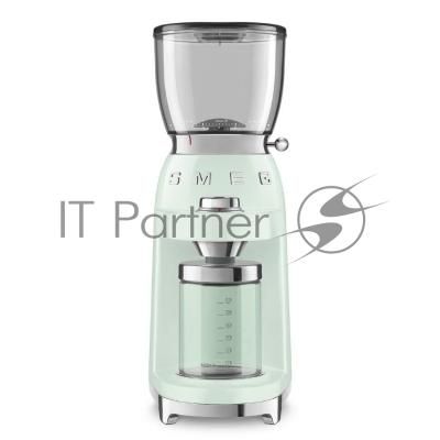 Кофемолка SMEG CGF01PGEU, пастельный зеленый