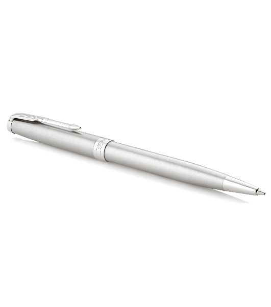 Ручка шариковая Parker Sonnet Core K526 (CW1931512) Stainless Steel CT, M, черные чернила, подарочная коробка