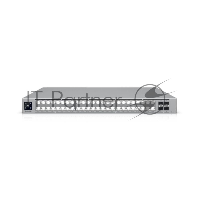 Коммутатор Ubiquiti Enterprise Campus 48 PoE, 16×2.5 Гбит/с PoE + 32×10 Гбит/с PoE + 4×25 Гбит/с SFP28, управляемый