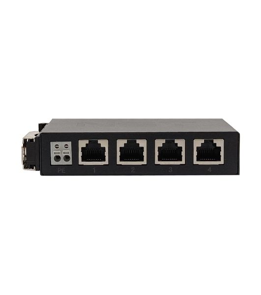 Устройство грозозащиты линий Ethernet + PoE на 4 канала (УЗИП). Класс II. Защищает PoE оборудование, подключенное к линиям Ethernet от наведенного напряжения высоких энергий. Скорость передачи данных: 10/100/1000 Мбит/c. Стандарты PoE: IEEE802.3 af/at/bt 