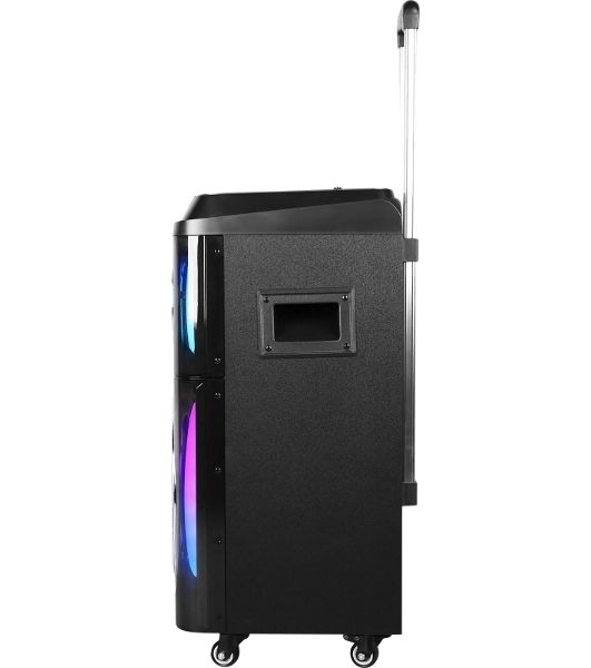 Колонка портативная Ural 103 черный 1200W 1.1 BT/3.5Jack/USB-C 15м 7000mAh