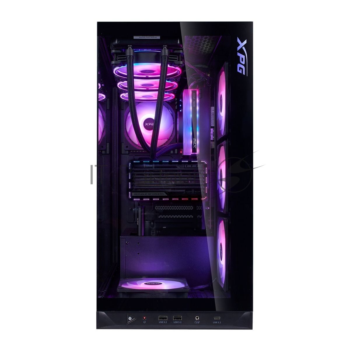 Компьютерный корпус XPG INVADERXBTFMT-BKCWW