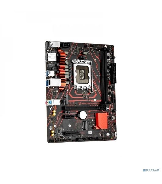 Материнская плата MAXSUN MS-Milestone B760M D5L V2, LGA1700, Intel B760, 2xDDR5, 4xSATA, 2xM.2, 1xPCIe 4.0 x16, 1xPCIe 3.0 x4, 1xPCIe 3.0 x1, 1xHDMI, 1xDP, 1x2.5Gb LAN, 4xUSB-A 5Gbps, 4xUSB-A 2.0, 3x3.5 мм, 5.1, mATX