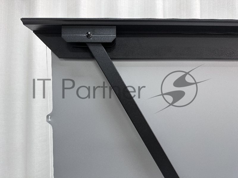 Экран для проектора S'OK SFE-296x165-BK 100'' 4K, напольный с электроприводом, полотно Nanometallic, черный