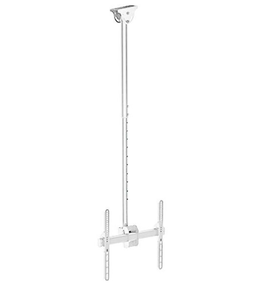Кронштейн для телевизора Arm Media LCD-1700 белый, 26"-65" макс. 55 кг, потолочный, наклон