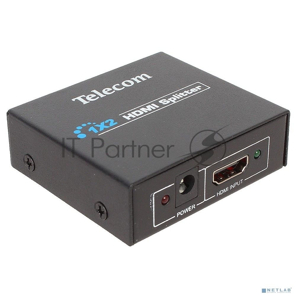 Разветвитель HDMI 1=>2 Telecom TTS5010, каскадируемый, 1.4v+3D