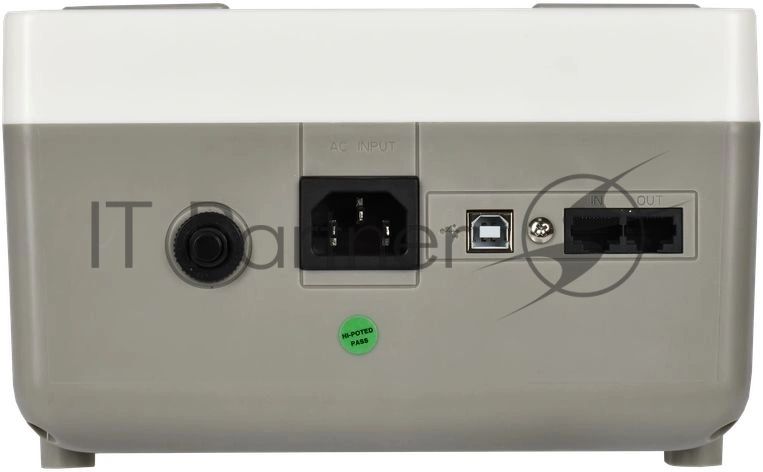 Источник бесперебойного питания ITK Electra EST8-1000VA-1-001-L / 1000 ВА / 600 Вт / 8 x CEE 7 (евророзетка)