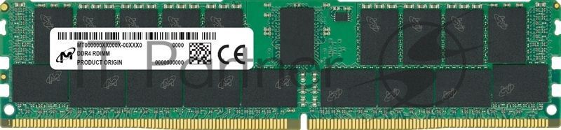 Оперативная память Micron DDR4 RDIMM 32GB 2Rx4 2933 MHz ECC Registered