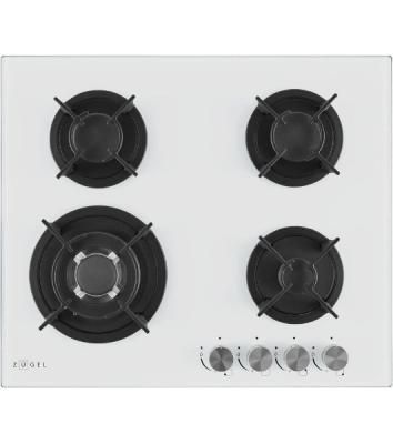 Варочная панель газ ZUGEL ZGH603W, белая