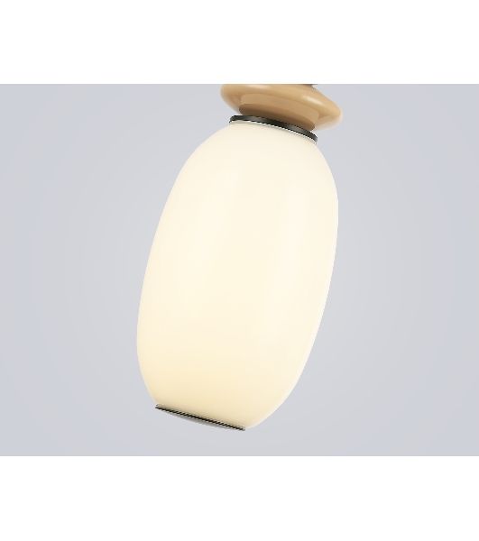 Светильник Ambrella light LH53141 BK/WH черный/белый 6W 3000K D120*1520