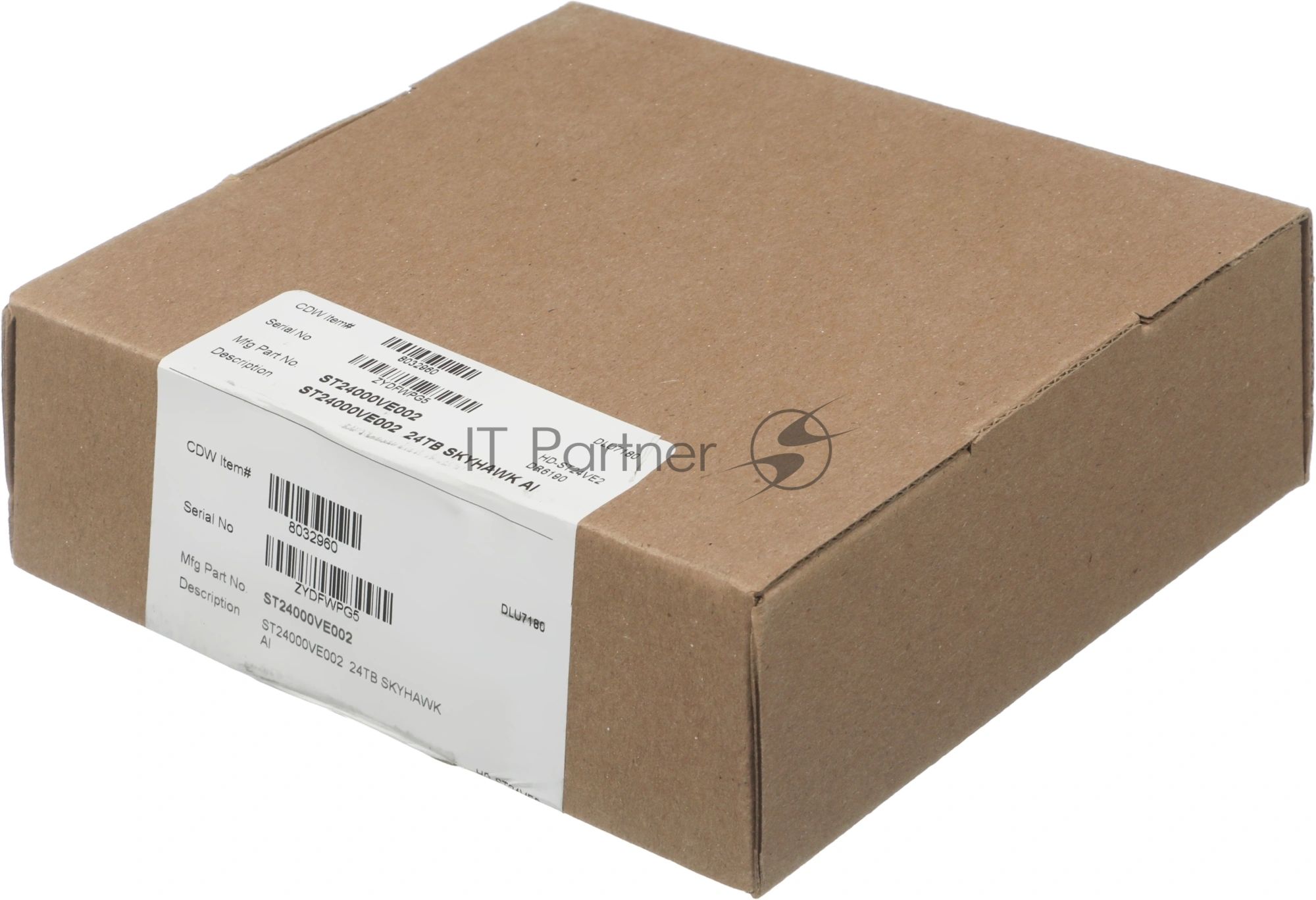 Жесткий диск HDD Seagate SkyHawk AI 24Tb 7200rpm SATA 512Mb 3.5"