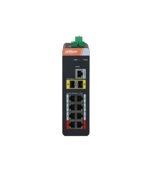 Коммутатор Dahua DH-IS4210-8GT-120 8x1 Гбит/с 2SFP 8PoE 120W управляемый
