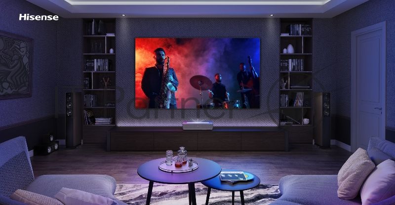 Телевизор Hisense 100" 100L5H серебристый лазерный Laser UHD 60Hz Vidaa