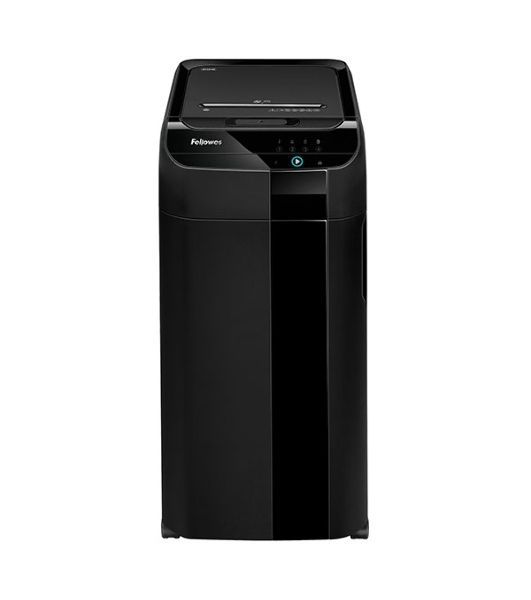 Шредер Fellowes AutoMax 350C (секр.P-4)/фрагменты/350лист./68лтр./скрепки/скобы/пл.карты/CD