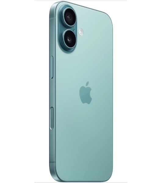 Смартфон Apple iPhone 16 A3287, 8/128Gb, бирюзовый