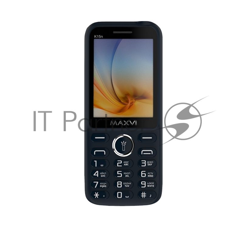 Мобильный телефон Maxvi K15n синий