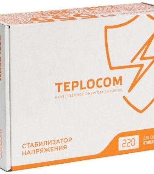 Стабилизатор напряжения TEPLOCOM ST – 222/500-И индикация Бастион 557