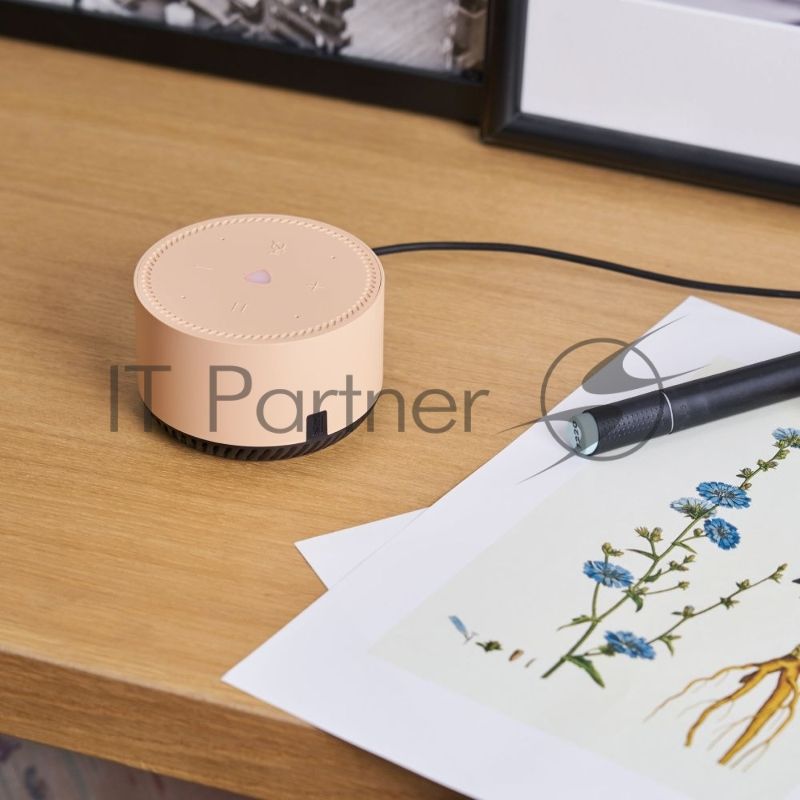 Умная колонка Яндекс Станция Лайт, 5Вт, компактная, 1 динамик, Алиса, Wi-Fi, Bluetooth, бежевый