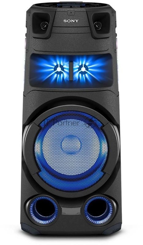 Минисистема Sony MHC-V73D черный CD CDRW DVD DVDRW FM USB BT