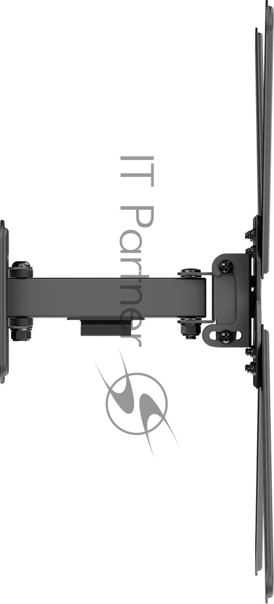 Кронштейн для телевизора Ultramounts UM957 черный 13"-55" макс.25кг настенный поворот и наклон