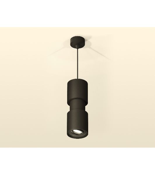 Светильник Ambrella Light XP7723030 SBK/PBK черный песок/черный полированный MR16 GU5.3