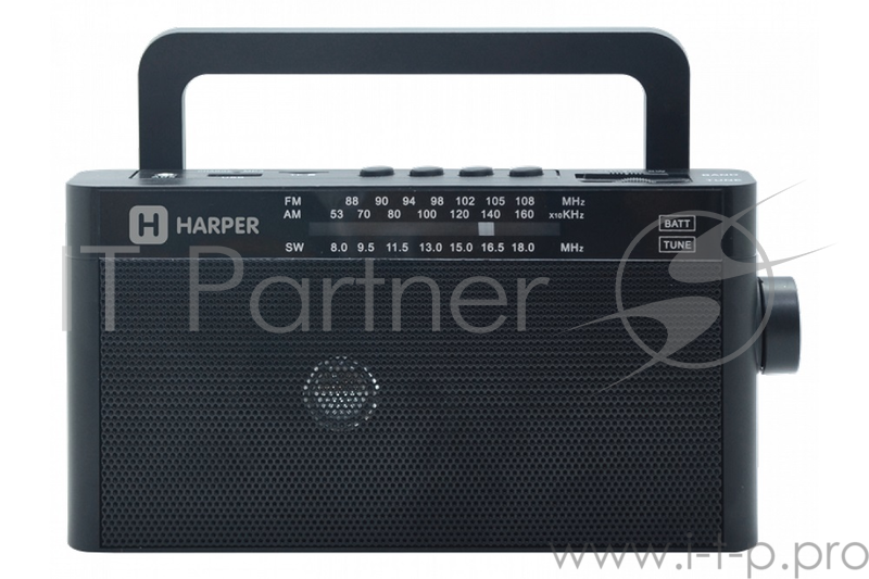 Радиоприемник Harper HDRS-377 черный