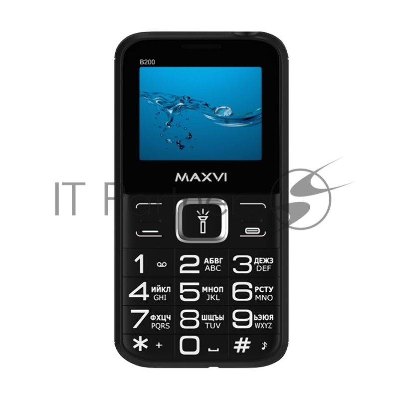 Мобильный телефон Maxvi B200 черный
