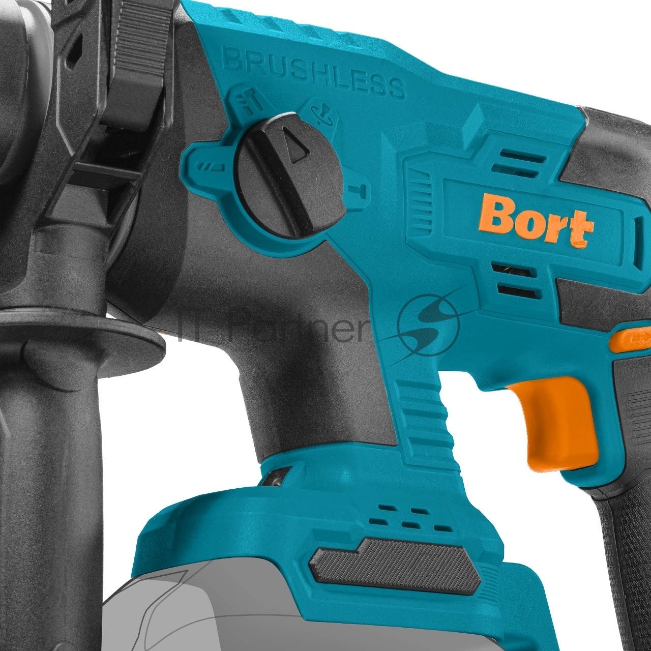 Перфоратор Bort BHD-18Li-XDK, SDS-plus, 18 В, 1,7 Дж, от аккумулятора
