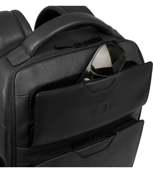 Рюкзак мужской Piquadro Ael CA6923S142/N черный кожа