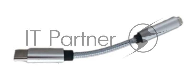 Адаптер GoPower Jack3.5мм(F)-TYPE-C(M) 00-00027481 0.1M белый