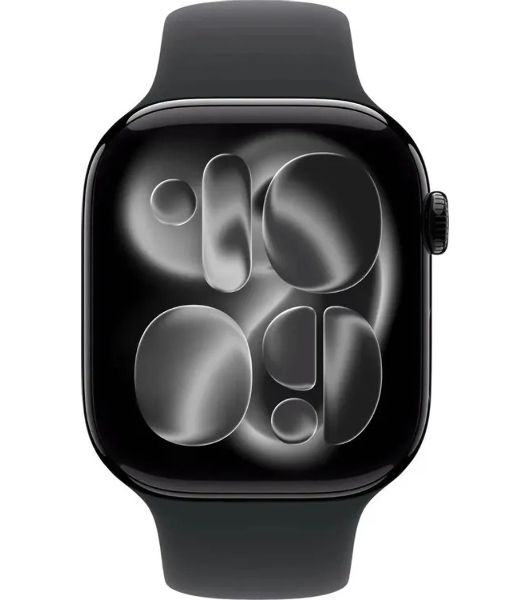 Умные часы Apple Apple Watch Series 11 GPS A3333 1.96" OLED, 4G (LTE), Wi-Fi, Bluetooth 5.3, NFC, IPX8, черный