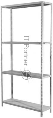 Металлические стеллажи Стеллаж MS 200KD/100x30/4 (Размеры внешние (ВхШхГ) 2000х1000х300 мм, 4 полки, с разборной стойкой)