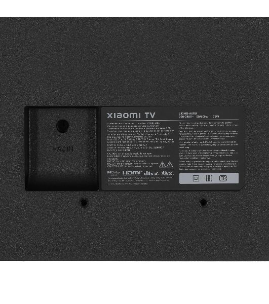 Телевизор Xiaomi TV A 43 2026 L43MB-AURU черный DLED UHD 60Hz Smart TV