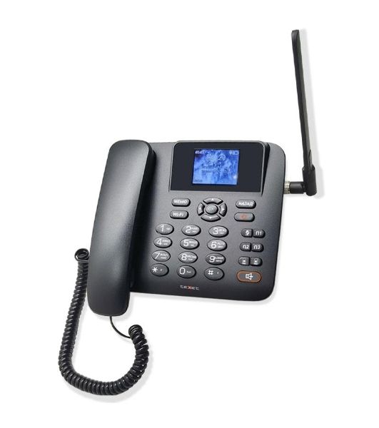 Стационарный сотовый телефон GSM teXet FX-200 черный