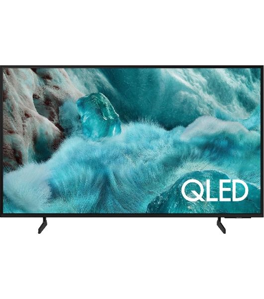 Телевизор Samsung 55" QE55Q7FAAUXRU черный QLED 4K UHD 100Hz Smart TV