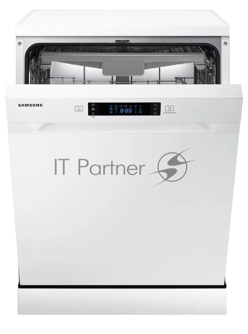 Посудомоечная машина Samsung DW60M6050FW/WT, белый, 59.8 см, 14 компл., сушка конденсационная, 46 дБ, класс A++