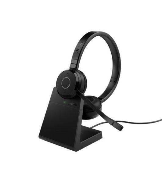 Гарнитура Jabra Evolve 65 TE чёрный, беспроводная, Bluetooth, до 16 ч