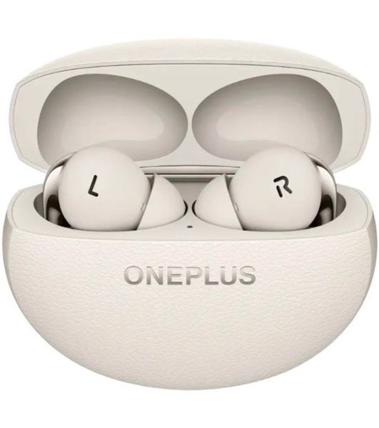 Наушники TWS OnePlus Buds Pro 3 E512A белый (лунный), внутриканальные, Bluetooth, активное шумоподавление, беспроводная зарядка, до 10 ч
