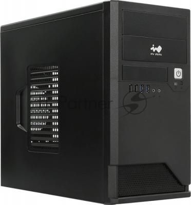 Компьютерный корпус Mini Tower InWin EMR048 черный U2.0*2+U3.0*2+A(HD) mATX (без блока питания)