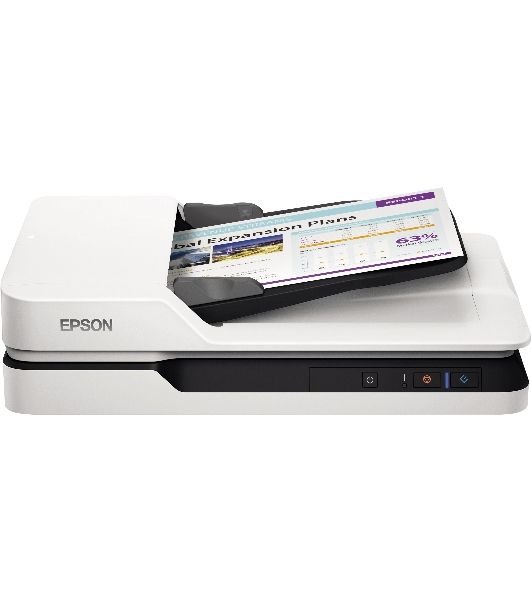 Сканер Epson WorkForce DS-1630 (B11B239401) планшетный, A4, CIS, 600x600 dpi, двусторонный автоподатчик, USB 3.0