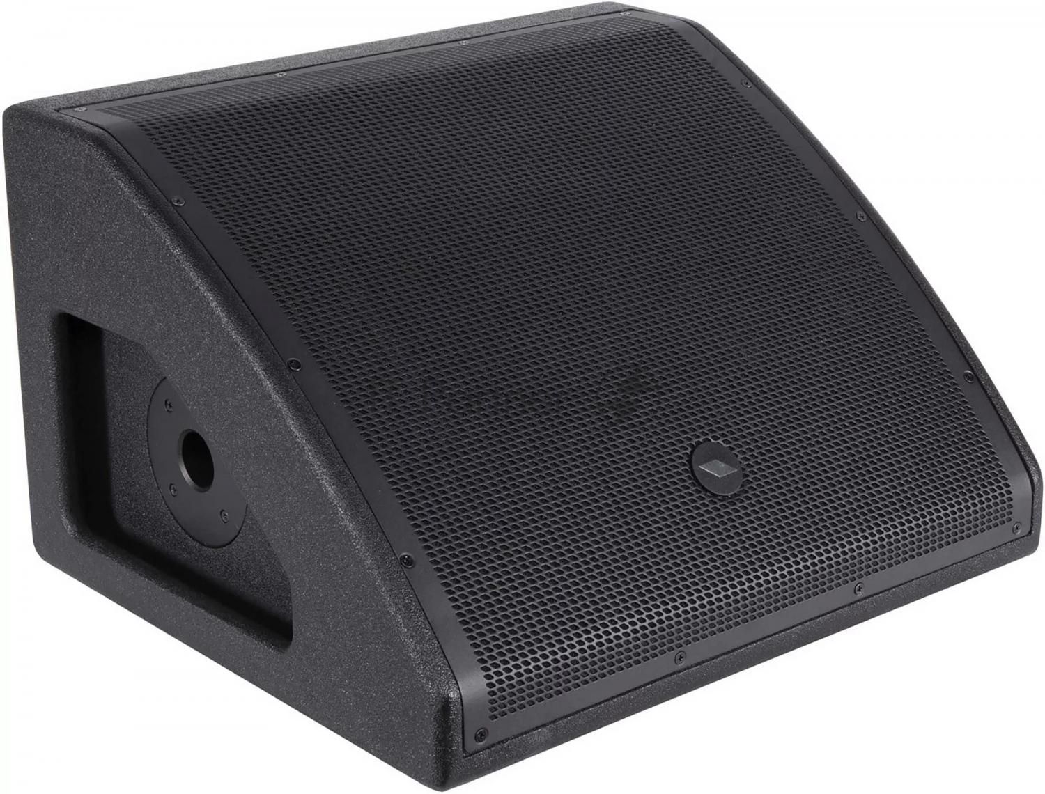 Активный сценический монитор PROEL WD12AV2 2-х полосный, НЧ динамик 12", ВЧ динамик 1", мощность пик./ном. 700/350 Вт, АЧХ 50-20000 Гц, макс. SPL 124 дБ, Combo XLR/TRS мик./лин. вход, XLR лин. выход, материал корпуса фанера